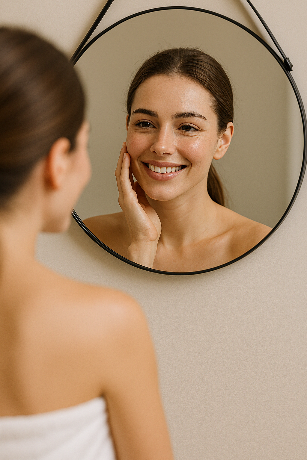 Nurse performing Profhilo facial treatment at J Luxe Medical Aesthetics Hackney London